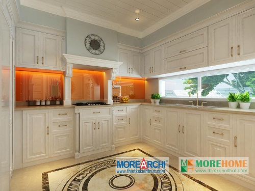 tủ bếp đẹp mới nhất 2015